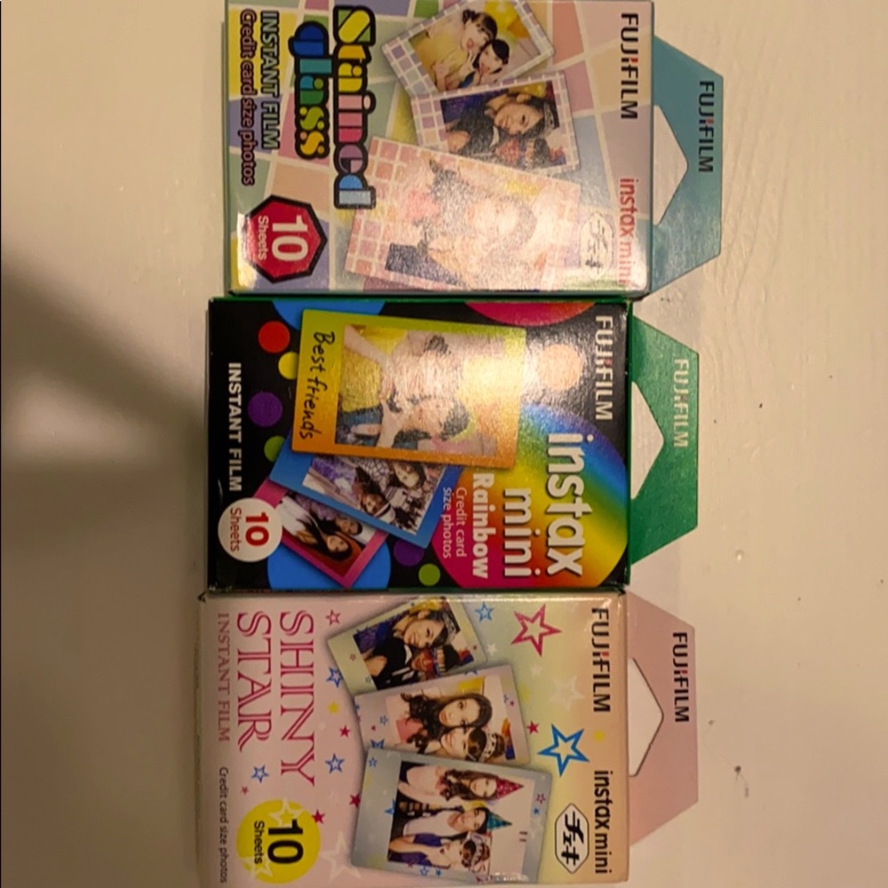Poloroid film